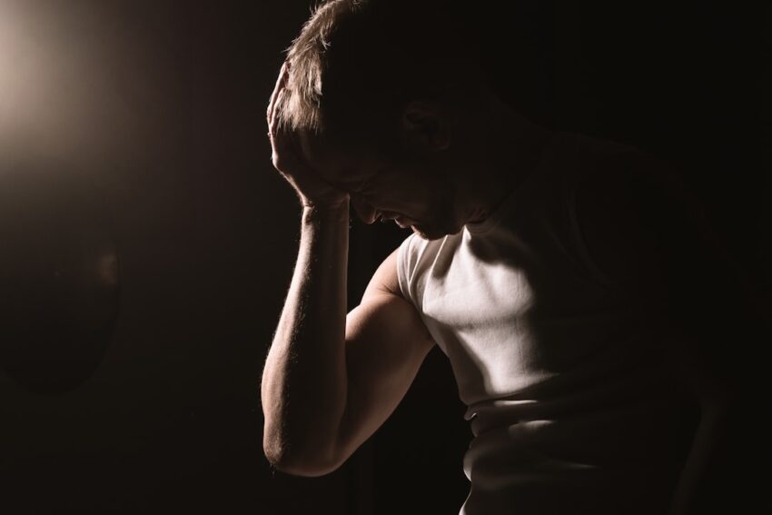 Photo recognizing depression