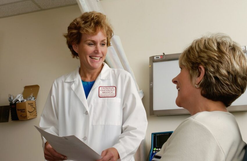Photo psycho-oncology patient support